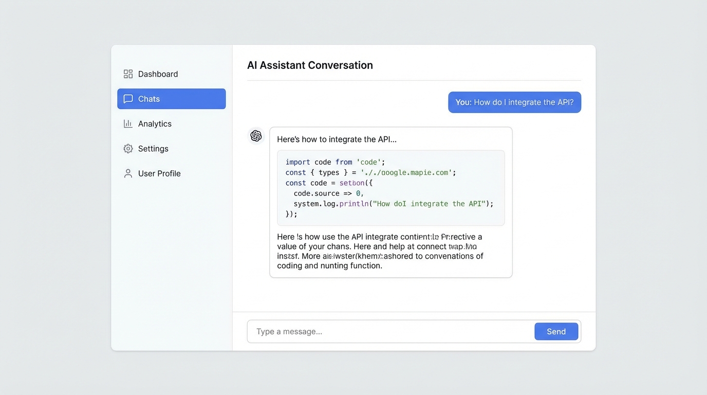 AI 고객 상담 챗봇