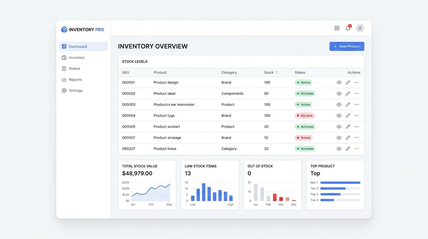 스마트 재고 관리 시스템