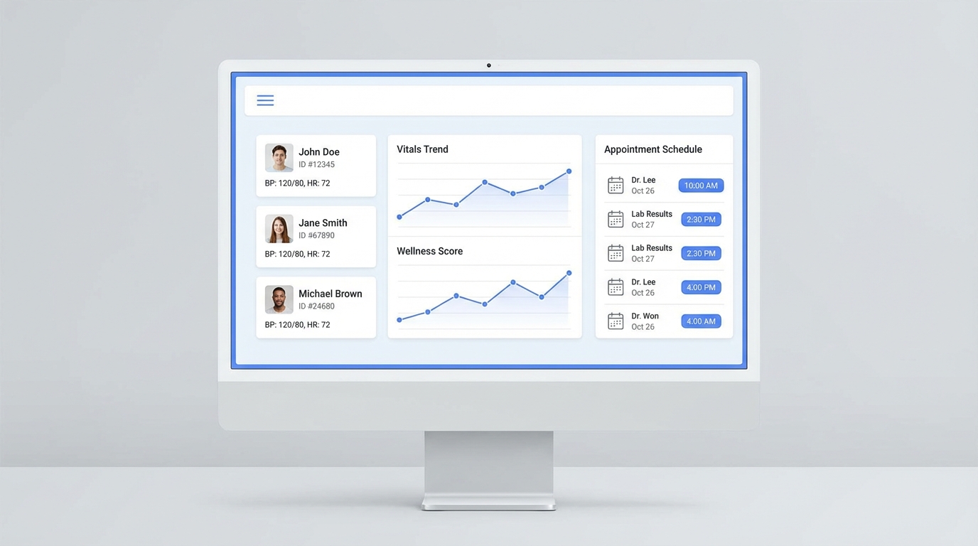 헬스케어 데이터 대시보드